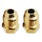 Thrifco Plumbing No. 39 5/16 Inch Brass Flare Plug 2/Pack 4401301 - alternate 2
